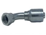 45FBSP7 - 45 Deg Female BSPP - Maverick 7 Series Crimp Fitting